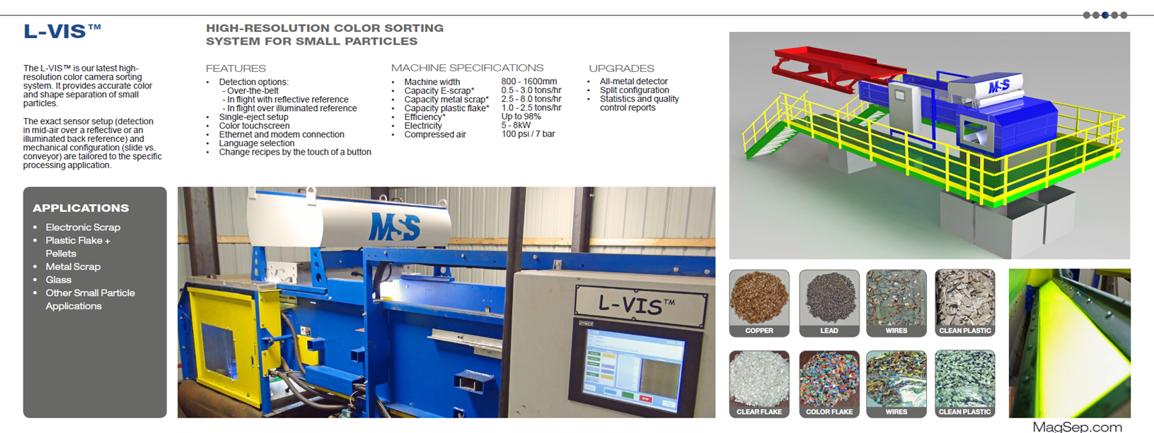 metal sorting equipment