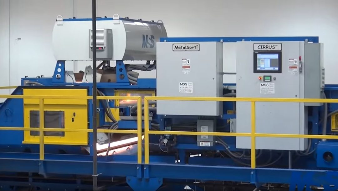 MSS CIRRUS and BLUBOX in action at 3S International Electronics Recycling Facility