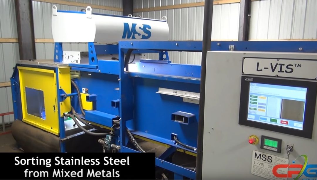 L-VIS Optical Sorter for Stainless Steel