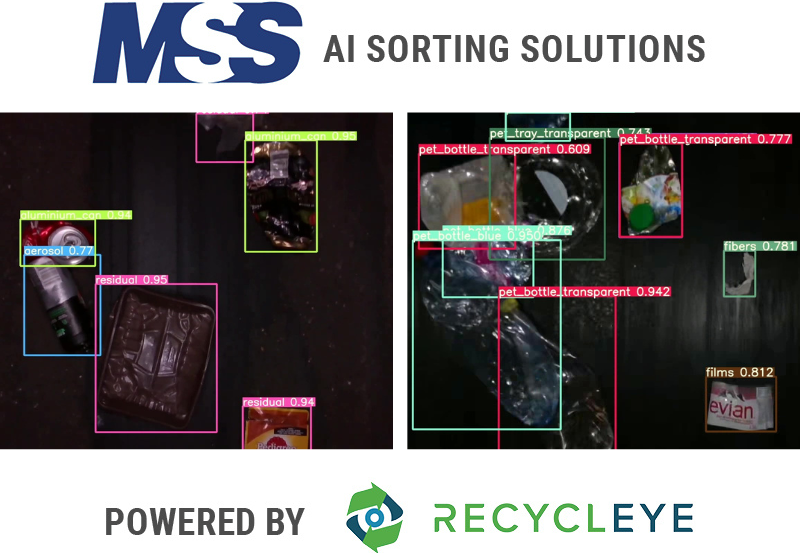 Recycleye and MSS announce ground-breaking partnership to revolutionize waste sorting