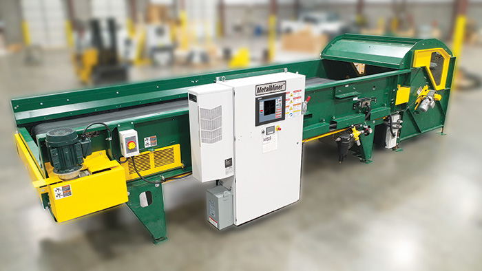 MSS MetalMiner induction sorter