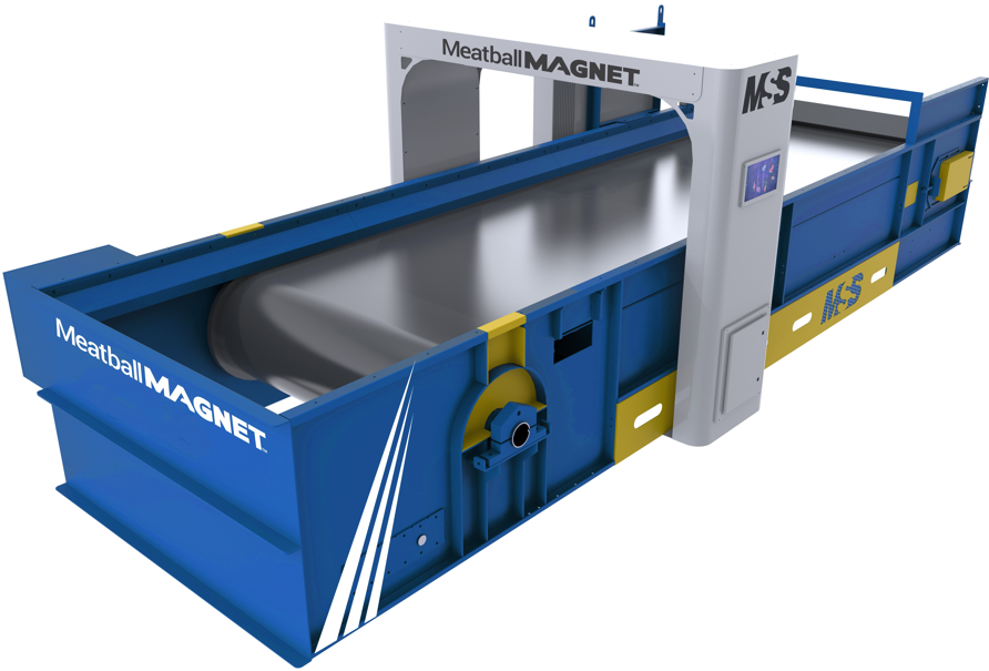 Meatball Magnet MSS MetalMiner induction sorter