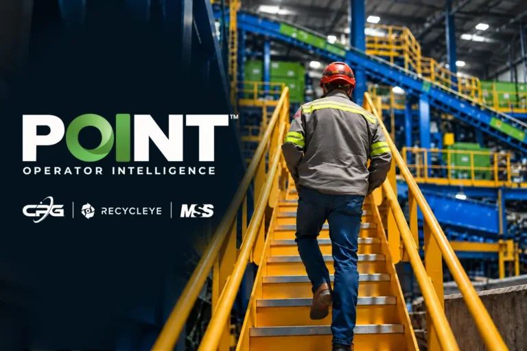 CP Group POINT Operator Intelligence technology platform for material recovery facilities
